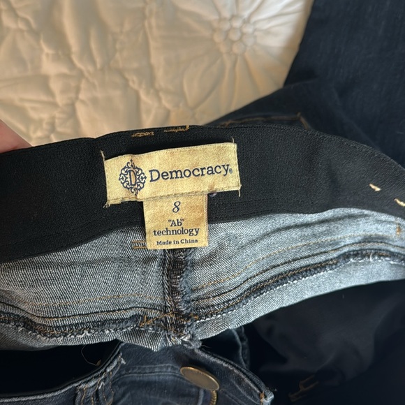 Democracy AB jeans. Almost brand new. Size 8 - Picture 3 of 3